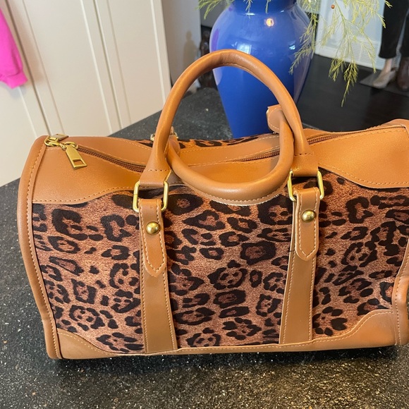 Leopard Print Women's Bag - Picture 3 of 3